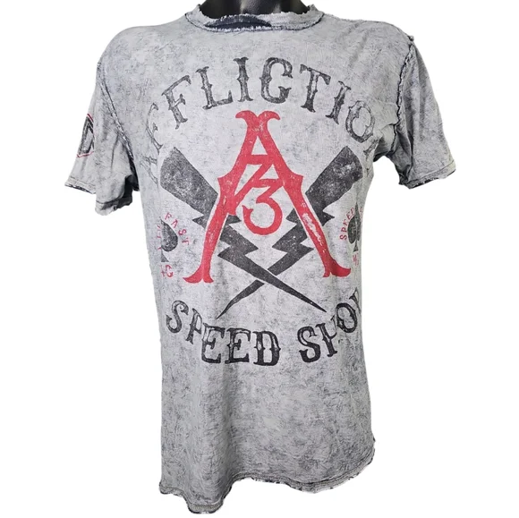 Affliction American Customs REVERSIBLE graphic tee - Picture 6 of 11